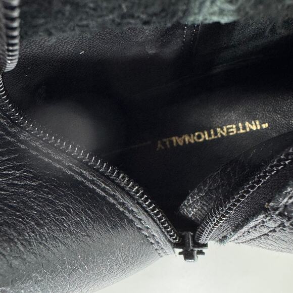 Intentionally Blank Carlos Leather Tall Boot in Black - Picture 11 of 11